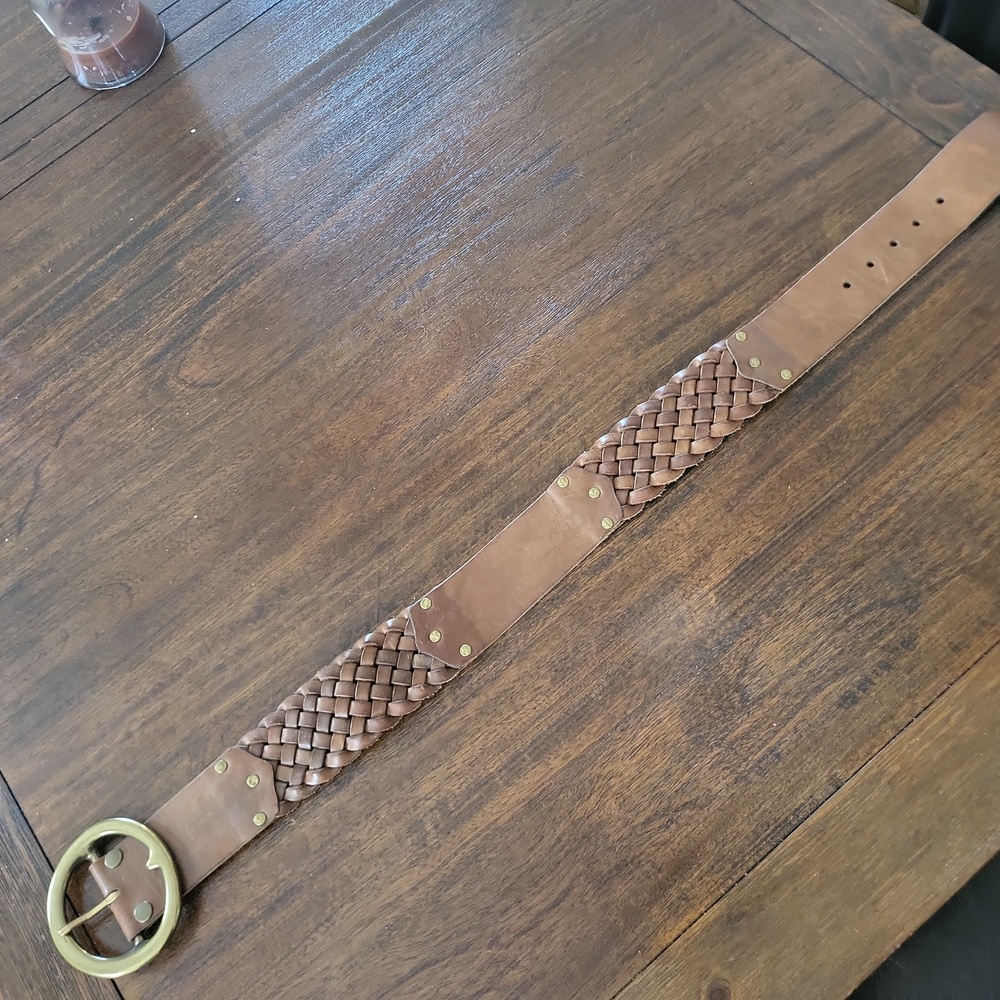 Lucky Brand Brown Leather Belt